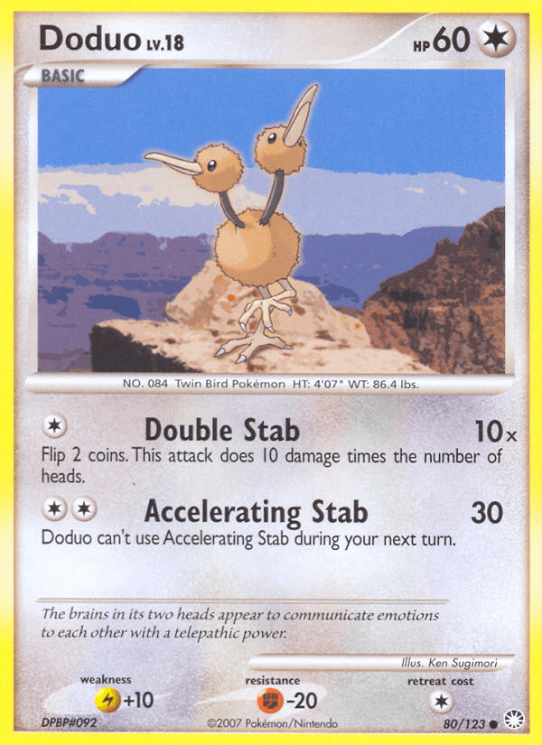 Doduo Mysterious Treasures