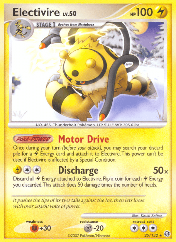 Electivire Secret Wonders