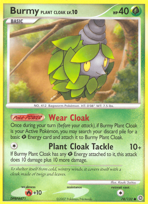 Burmy Plant Cloak Secret Wonders