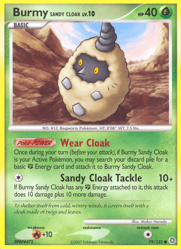 Burmy Sandy Cloak Secret Wonders