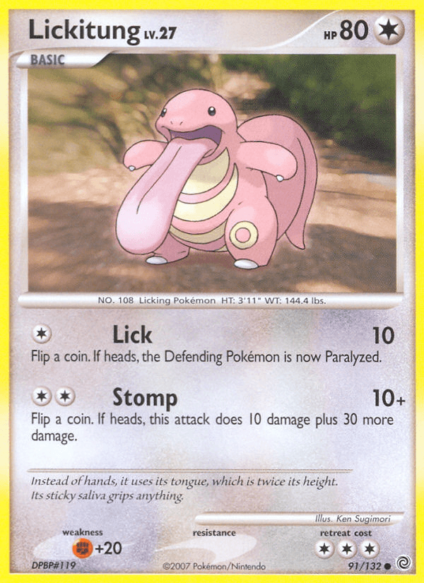 Lickitung Secret Wonders