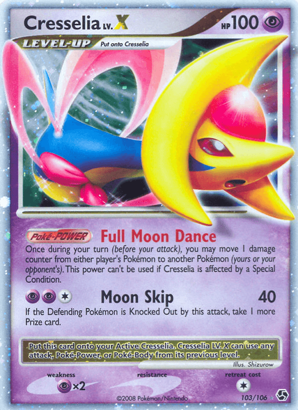 Cresselia LV.X Great Encounters