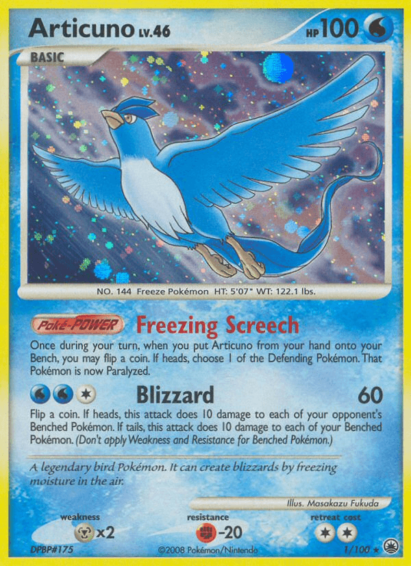 Articuno Majestic Dawn