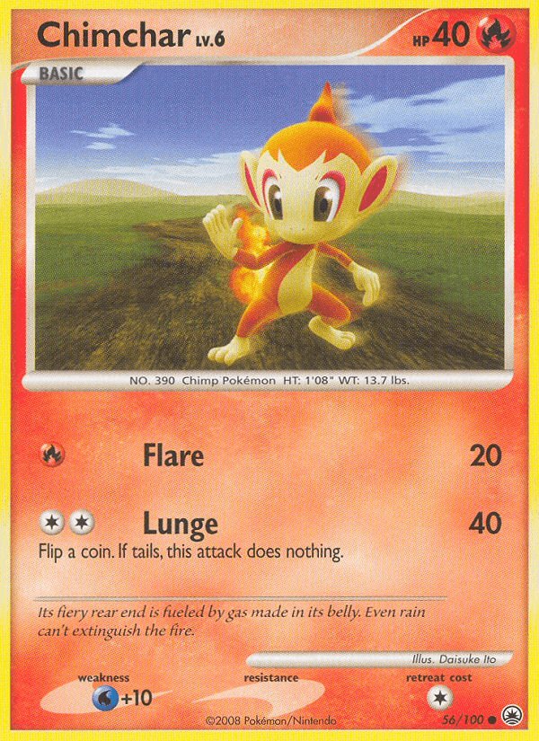 Chimchar Majestic Dawn