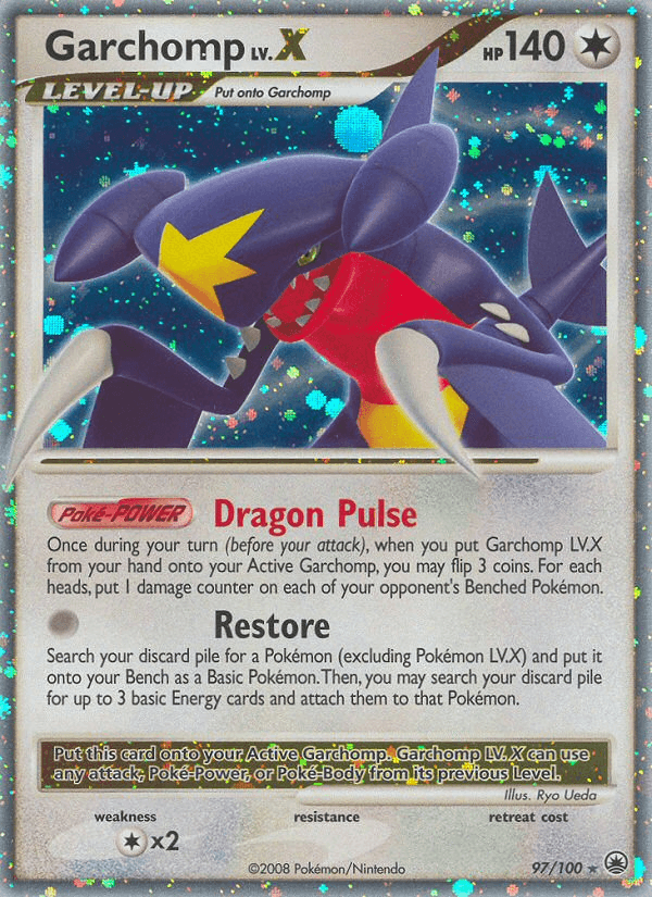 Garchomp LV.X Majestic Dawn