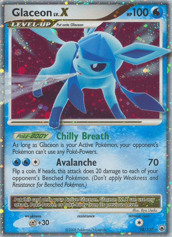 Glaceon LV.X Majestic Dawn