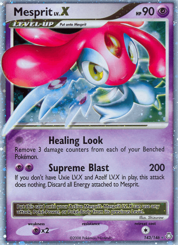 Mesprit LV.X Legends Awakened