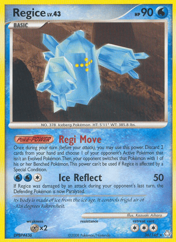 Regice Legends Awakened