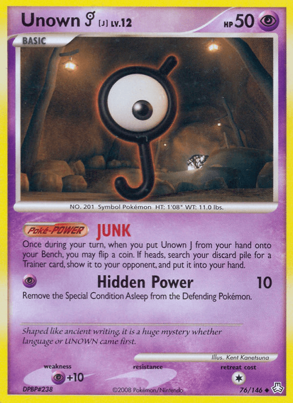 Unown [J] Legends Awakened