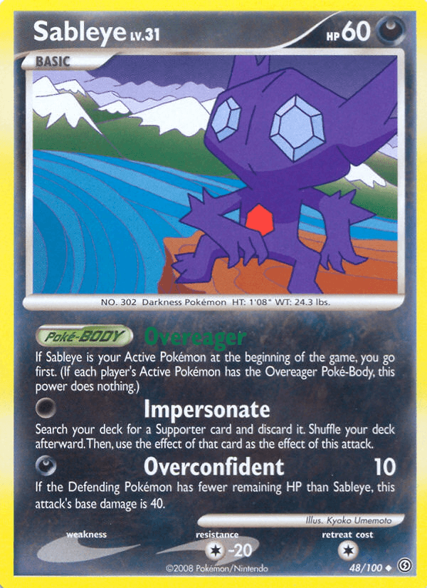 Sableye Stormfront