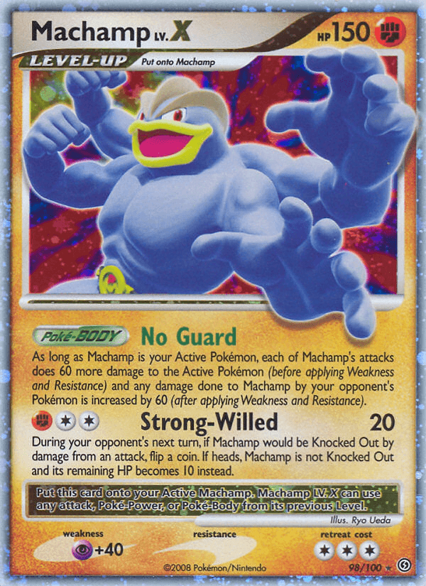 Machamp LV.X Stormfront