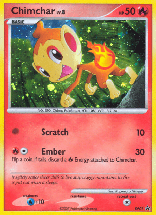 Chimchar DP Black Star Promos