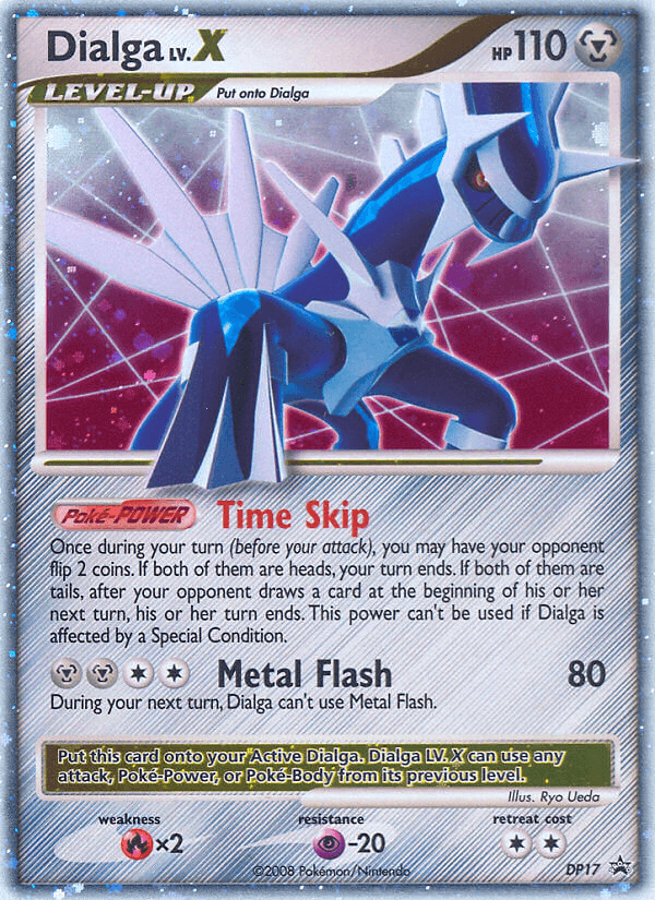 Dialga LV.X DP Black Star Promos