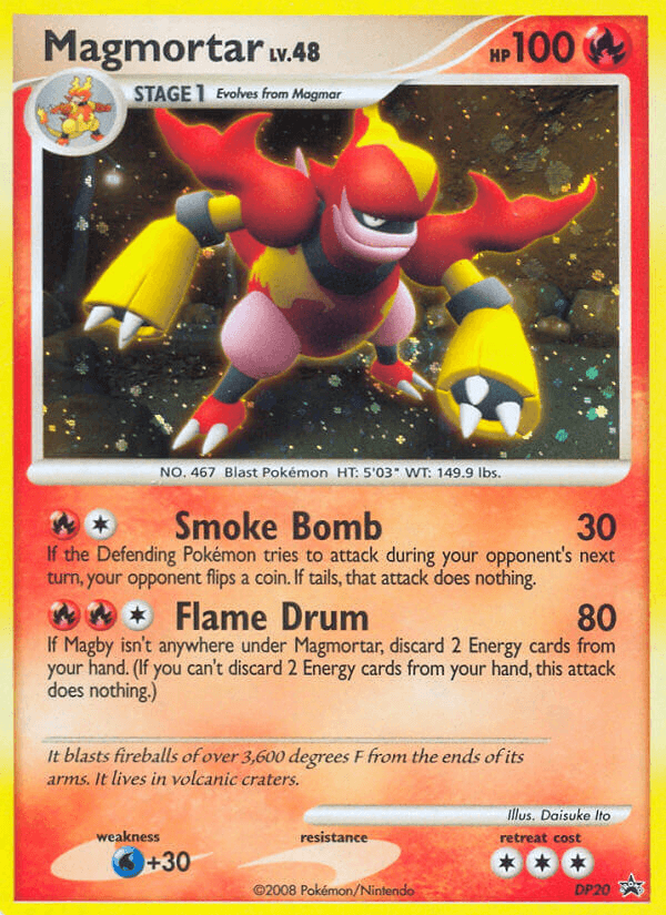 Magmortar DP Black Star Promos