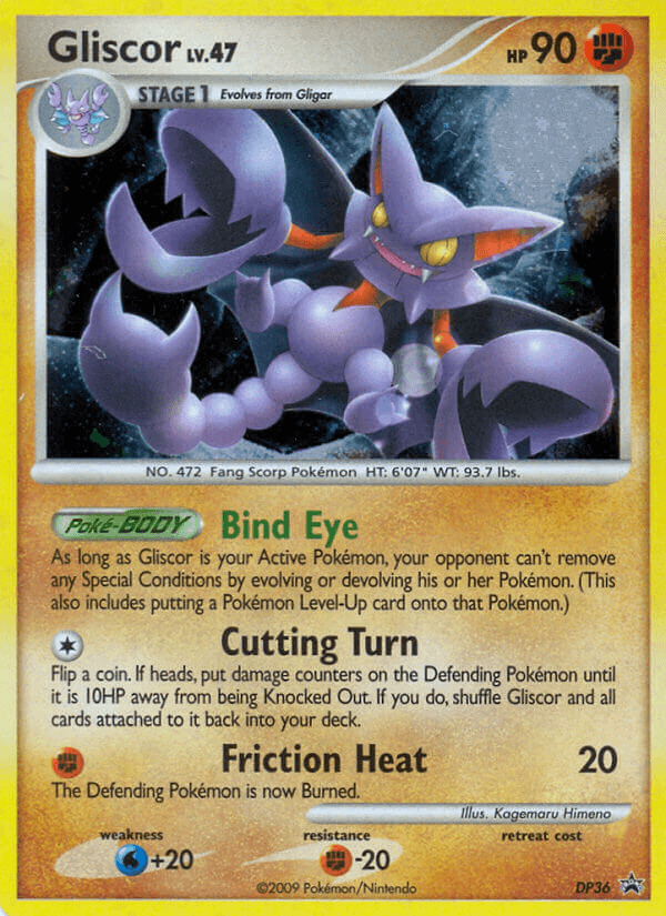 Gliscor DP Black Star Promos