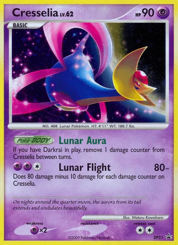 Cresselia DP Black Star Promos