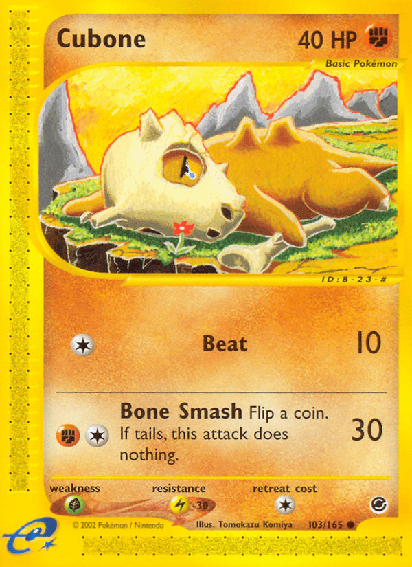 Cubone Expedition Base Set
