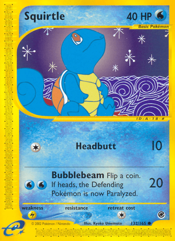 Squirtle Expedition Base Set