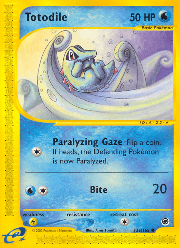 Totodile Expedition Base Set