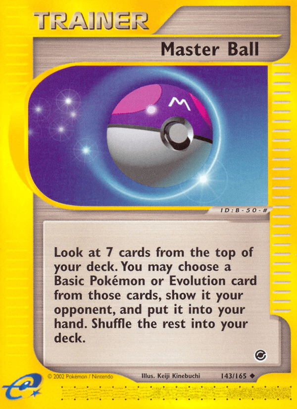 Master Ball Expedition Base Set