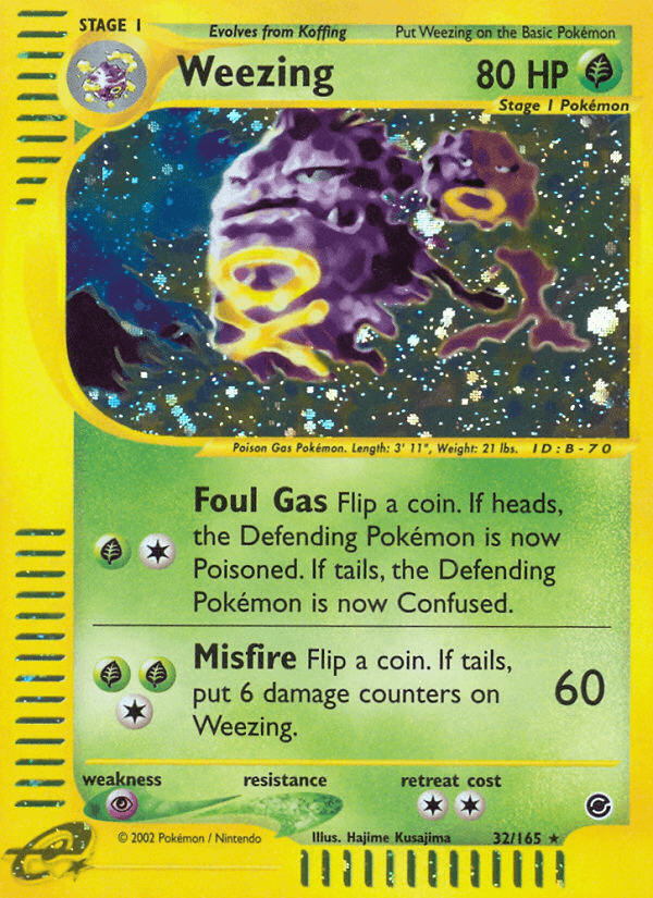 Weezing Expedition Base Set