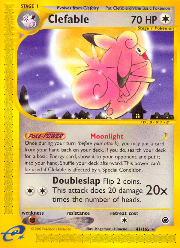 Clefable Expedition Base Set