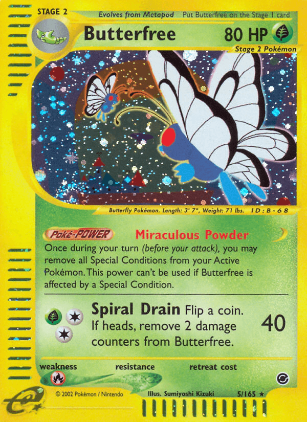 Butterfree Expedition Base Set