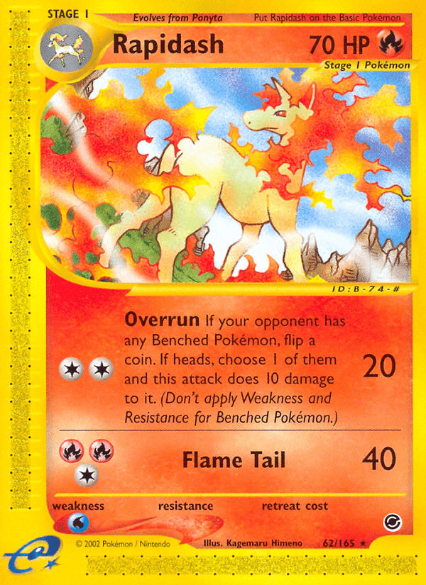 Rapidash Expedition Base Set