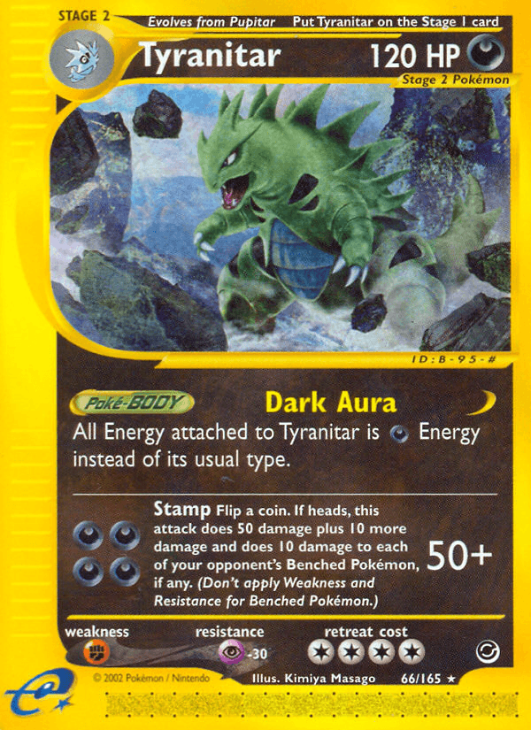 Tyranitar Expedition Base Set