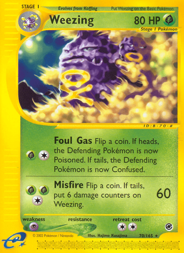 Weezing Expedition Base Set