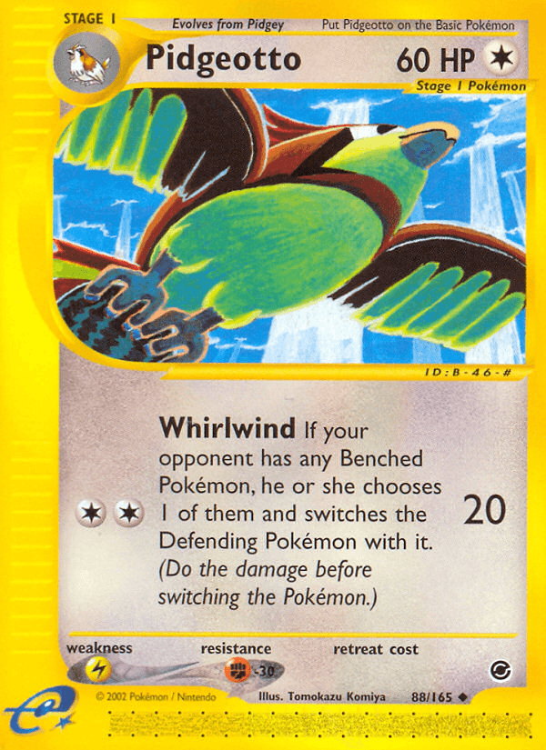 Pidgeotto Expedition Base Set