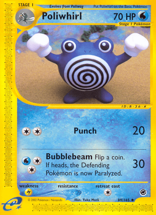 Poliwhirl Expedition Base Set