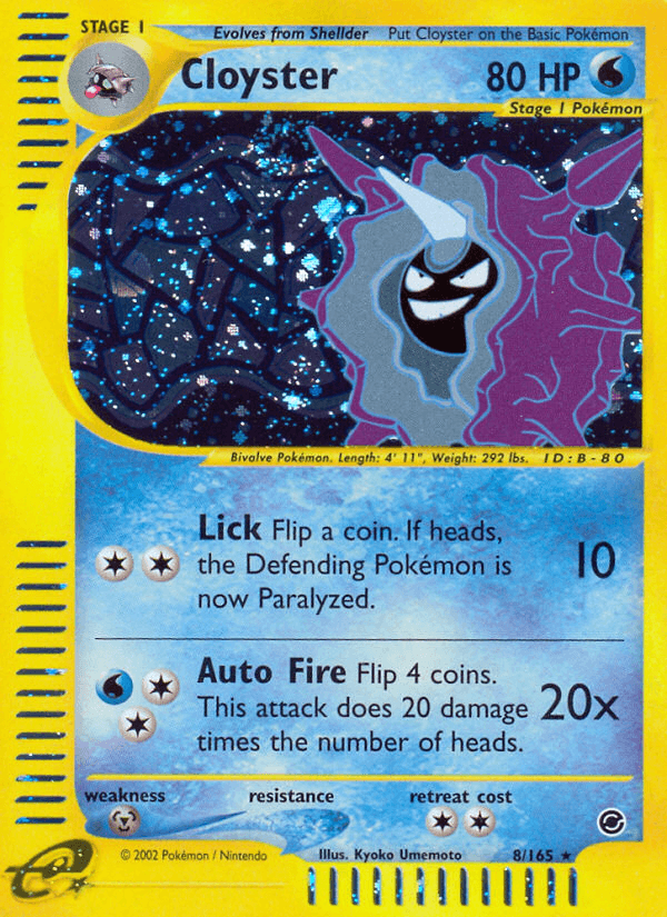 Cloyster Expedition Base Set