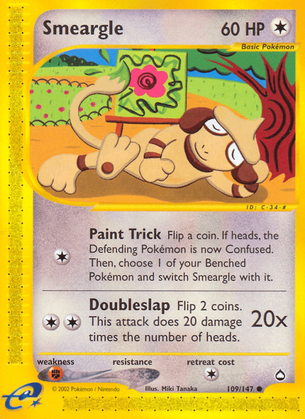Smeargle Aquapolis