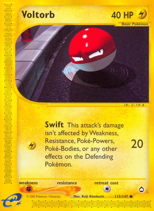 Voltorb Aquapolis