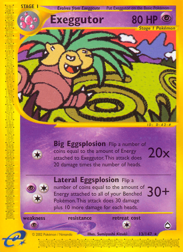 Exeggutor Aquapolis