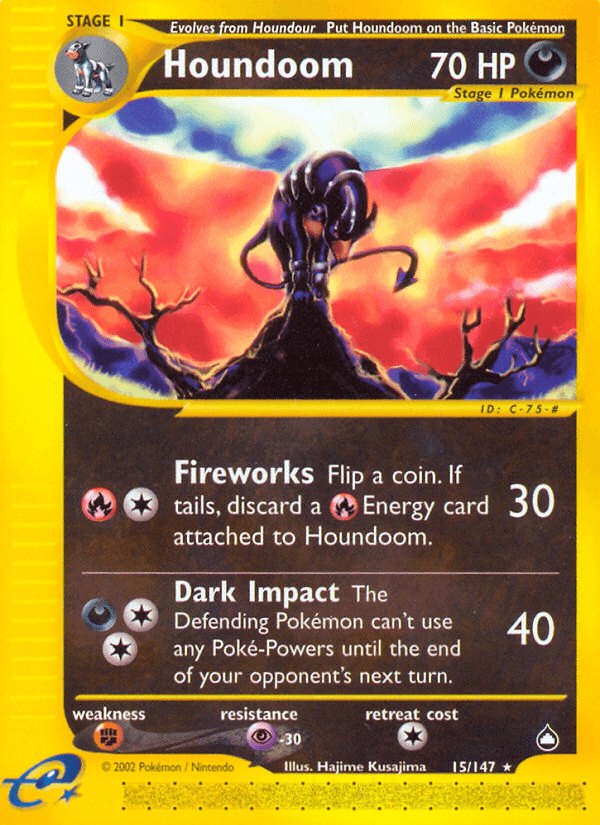 Houndoom Aquapolis