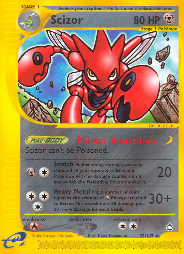 Scizor Aquapolis