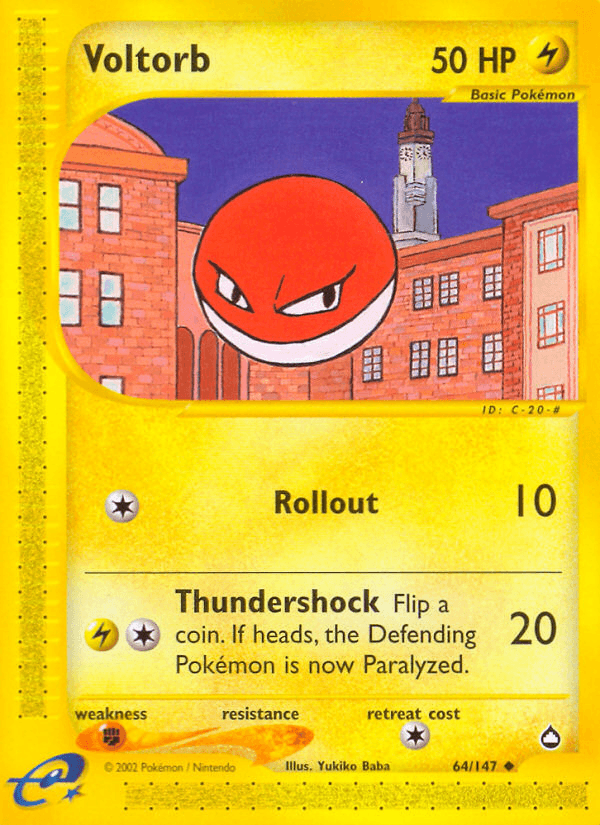 Voltorb Aquapolis
