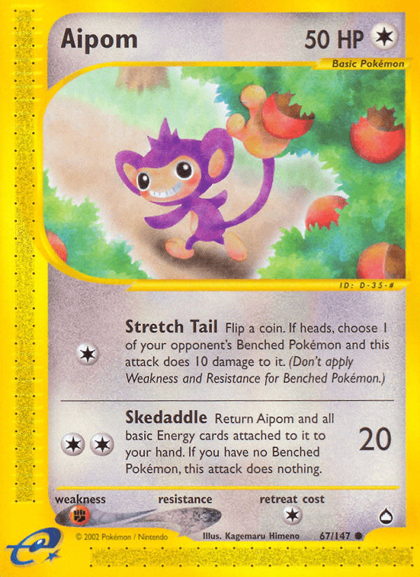 Aipom Aquapolis