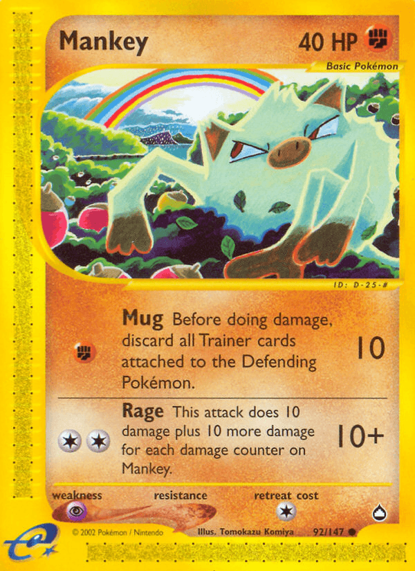 Mankey Aquapolis
