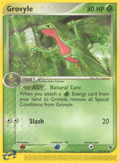 Grovyle Ruby & Sapphire