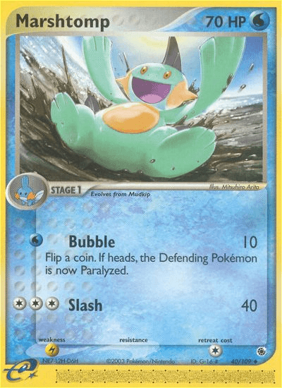 Marshtomp Ruby & Sapphire