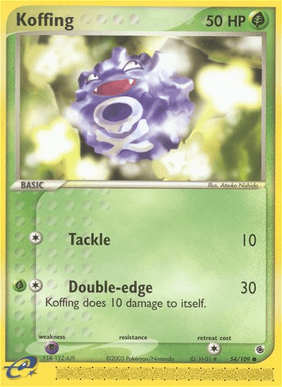 Koffing Ruby & Sapphire