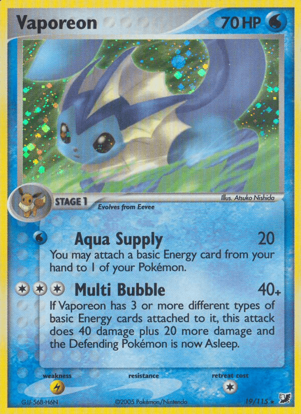 Vaporeon Unseen Forces