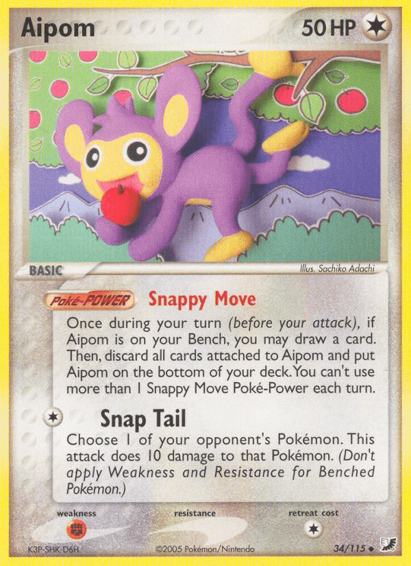 Aipom Unseen Forces