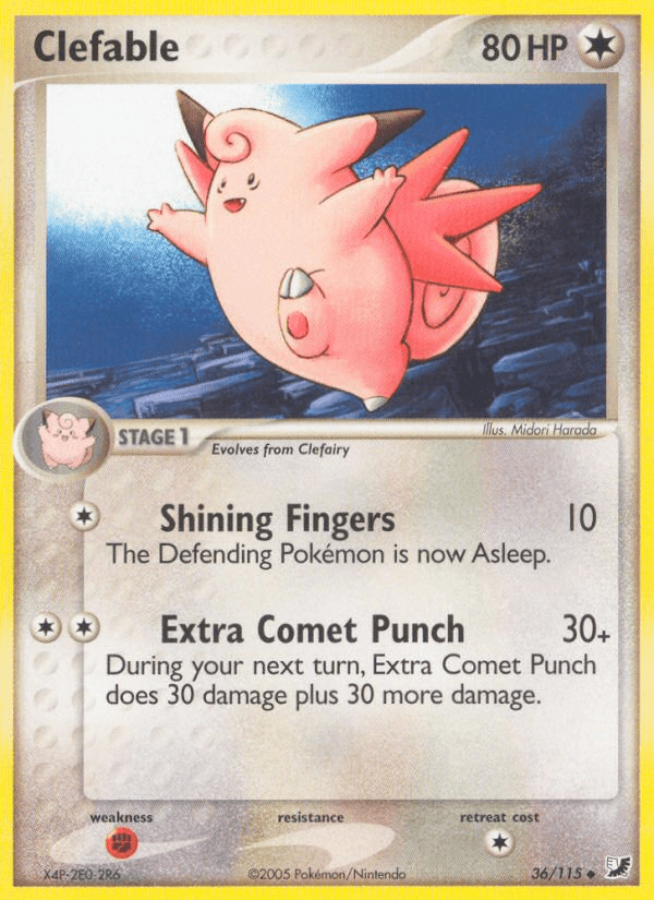 Clefable Unseen Forces