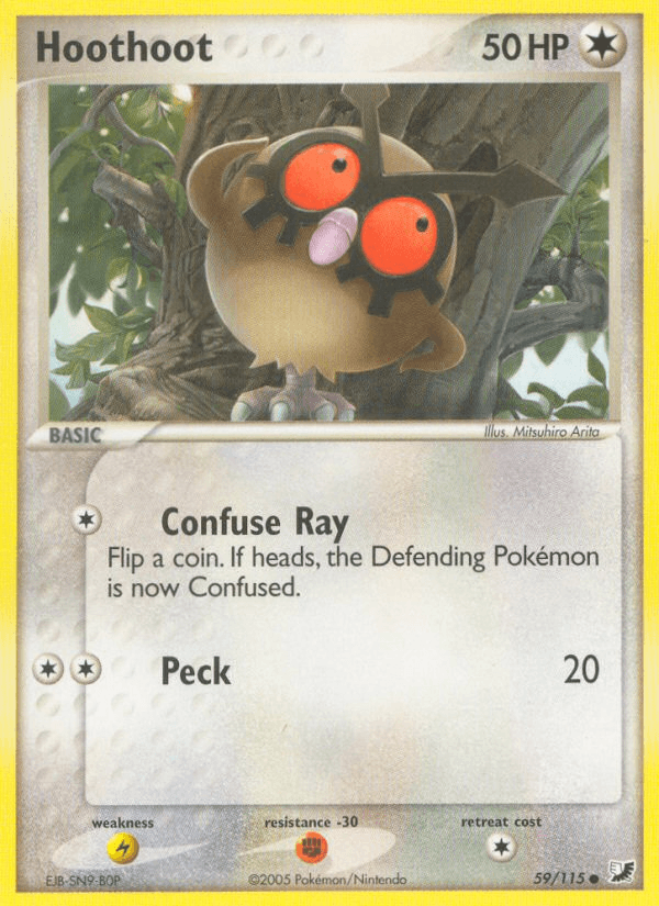 Hoothoot Unseen Forces