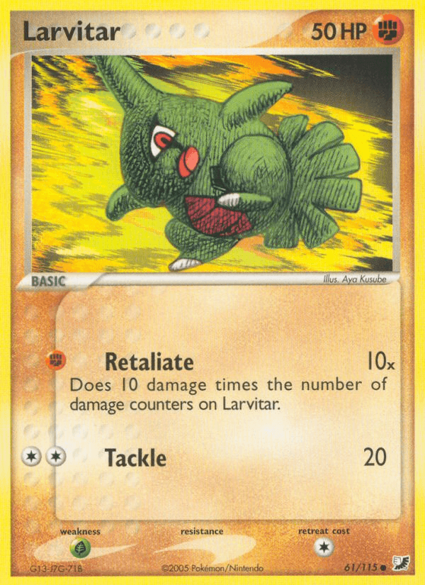 Larvitar Unseen Forces