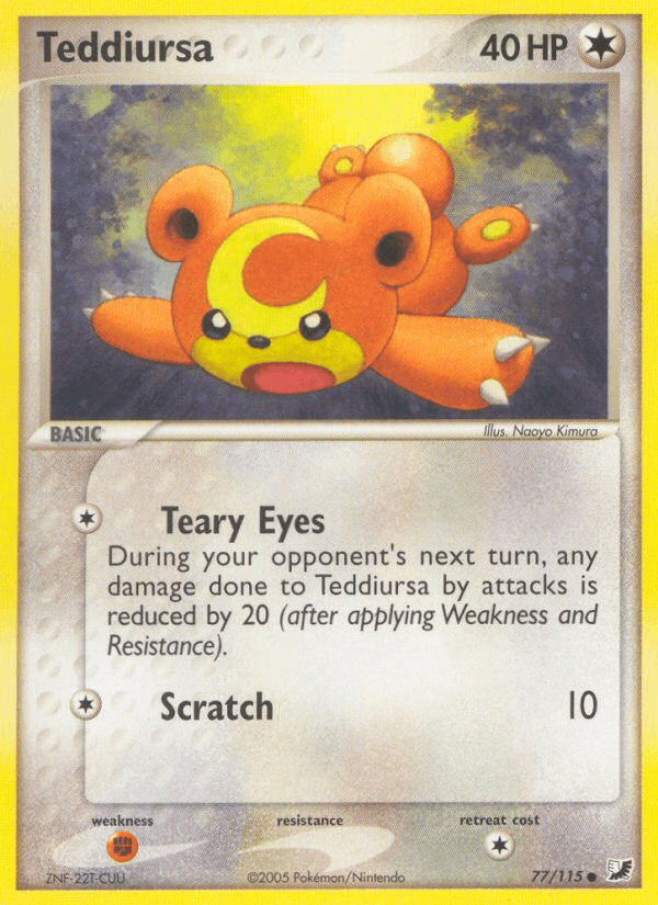 Teddiursa Unseen Forces